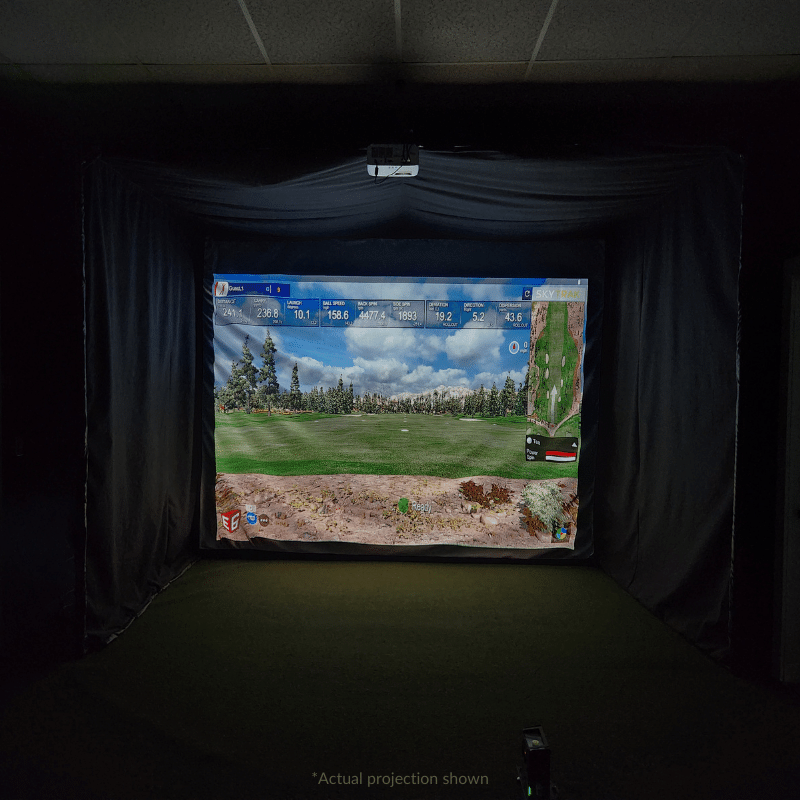 Golf Simulator Enclosure