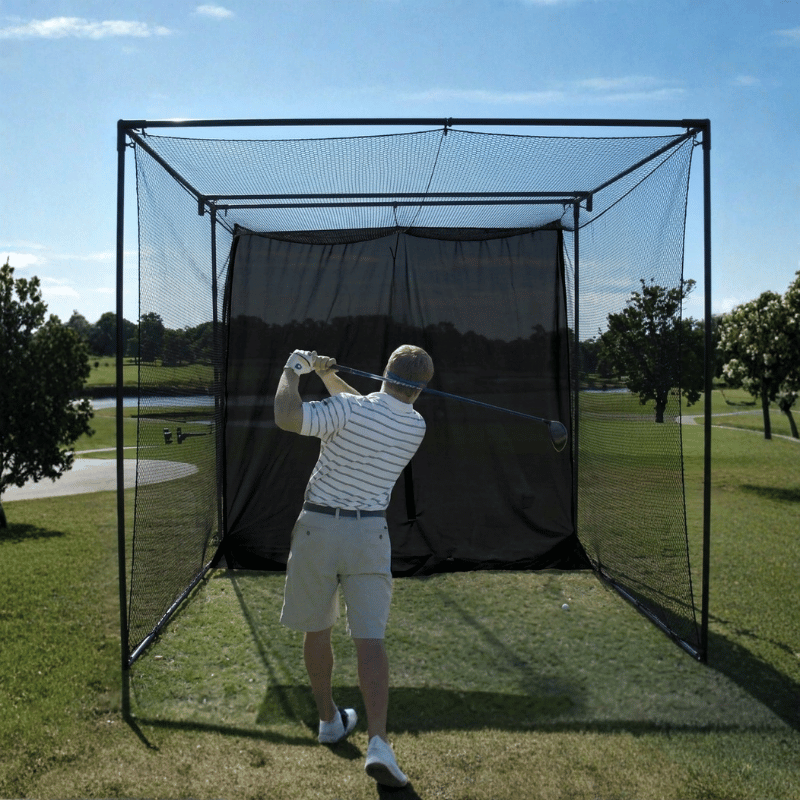 One-Bay Golf Practice Golf Cage