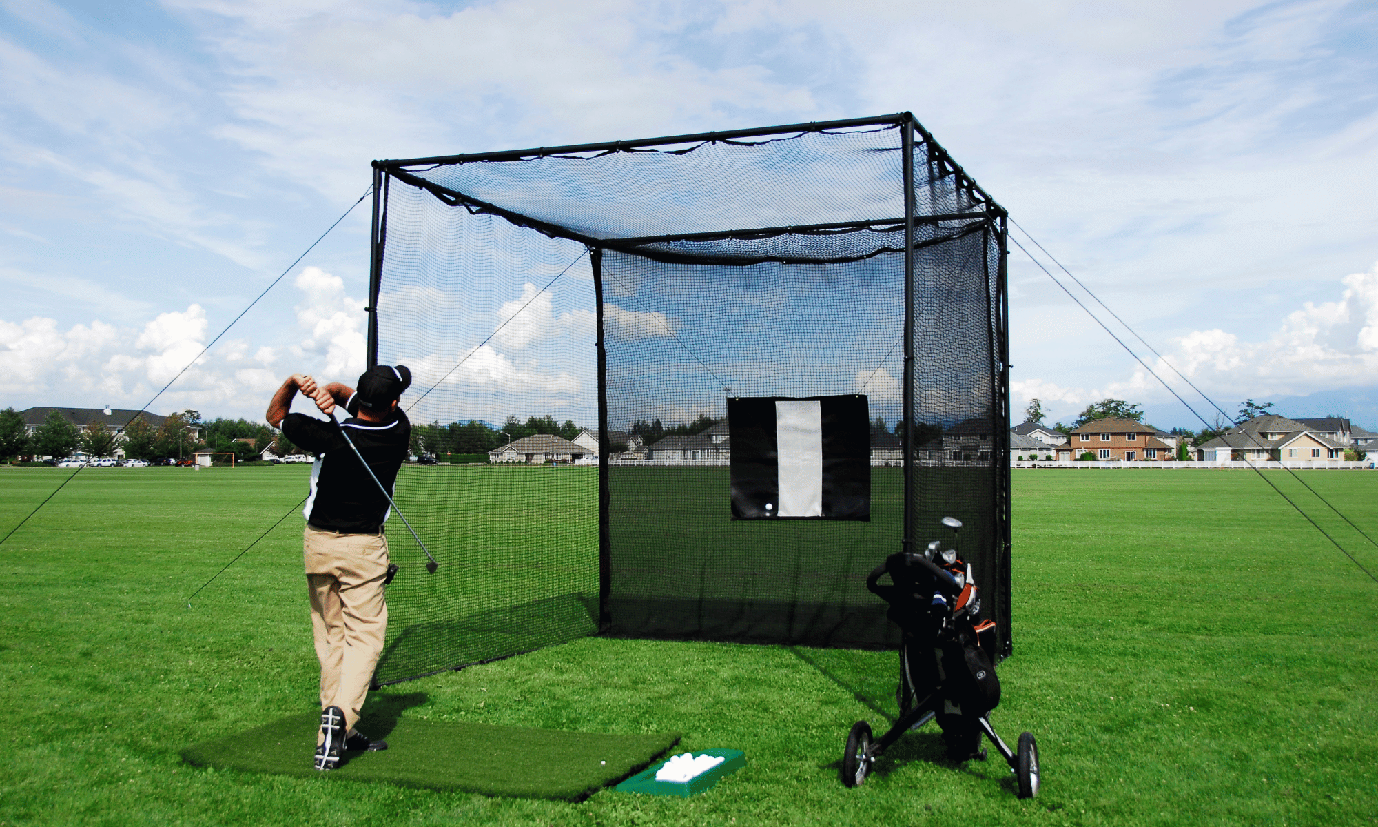 Bentley Golf Hitting Cage