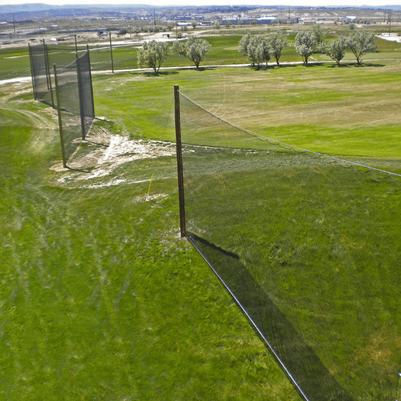 Rock Springs Custom Golf Course Netting 