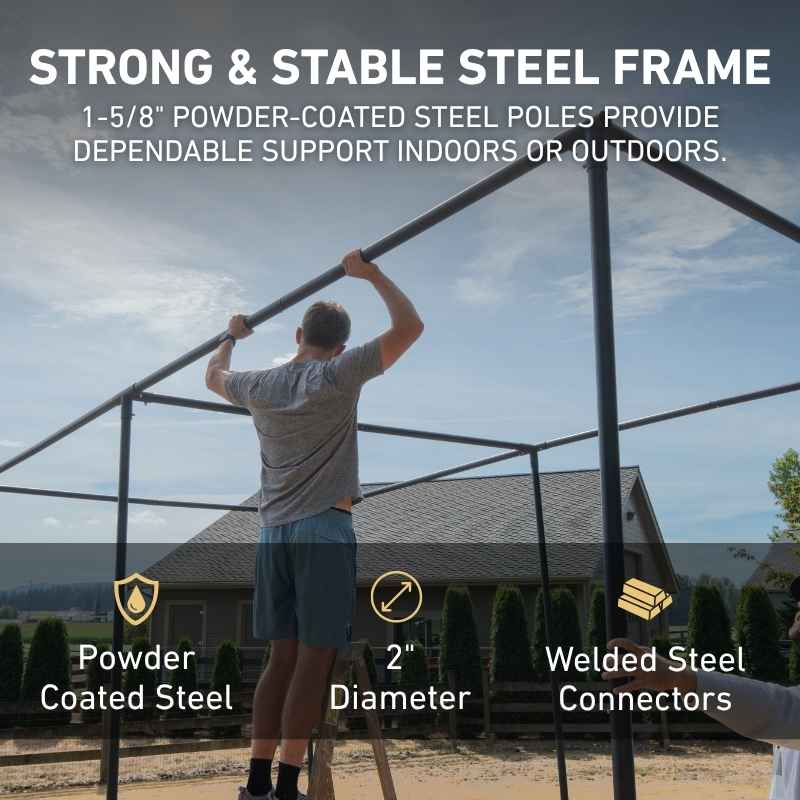 Distance Bay Golf Practice Net and Frame