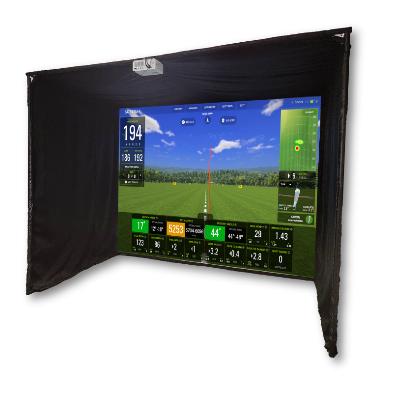 Golf Simulator Enclosure