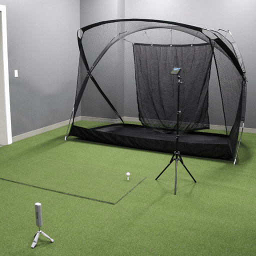 Portable Golf Simulator Package Set Up